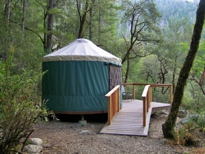 The yurt is a favorite!